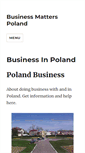 Mobile Screenshot of polandbusiness.com.pl